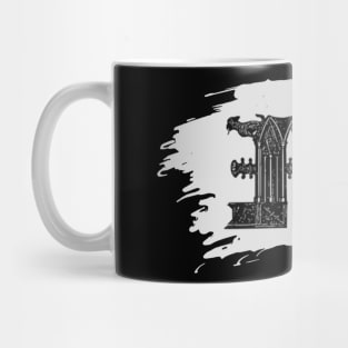 Gothic letter M – Alphabet typography Mug